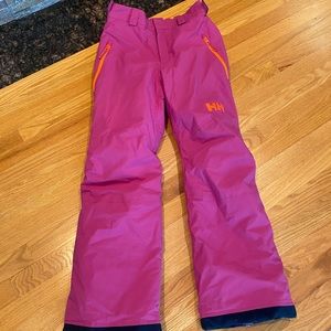 Girls snow pants Helly Hansen